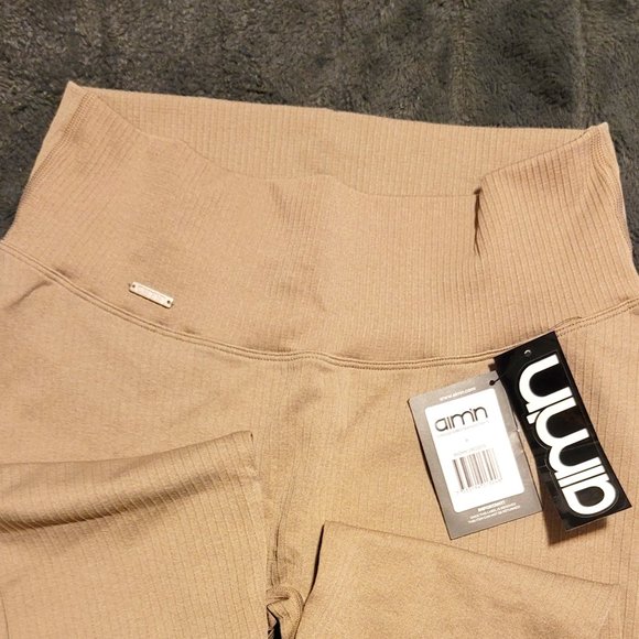 Aim'n Ribbed Seamless Tights - Espresso - Picture 1 of 5